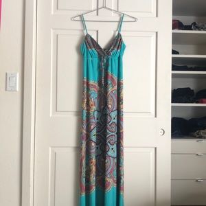 Beautiful boho maxi dress
